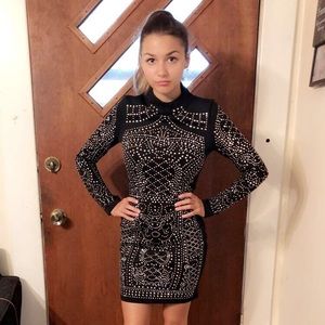 Homecoming dress studded